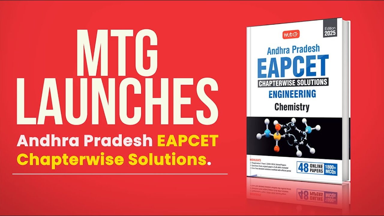 MTG Launches AP EAPCET Chapterwise Solutions | Must-have for AP Engineering Aspirants