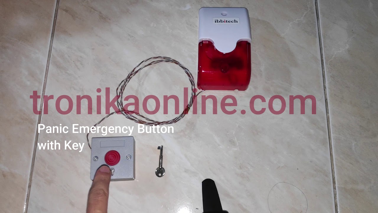 Panic Button Alarm Set   tombol panik