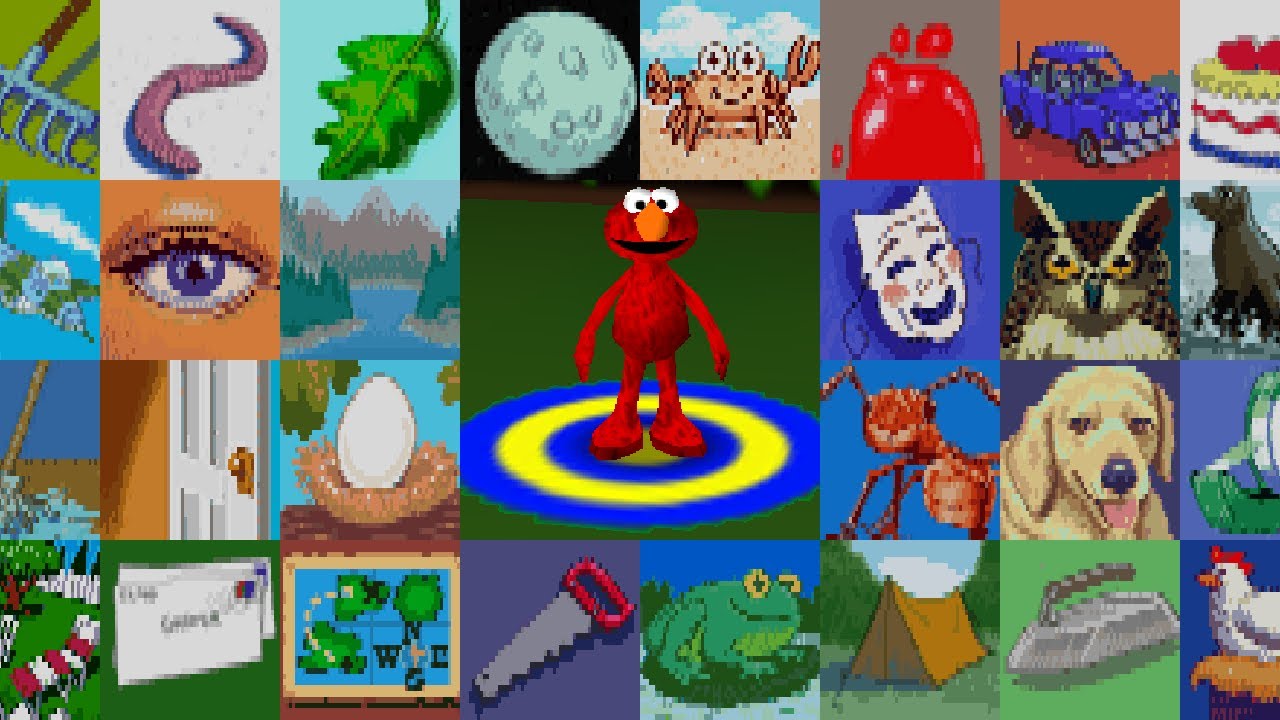 Every Spelling Word in Elmo's Letter Adventure