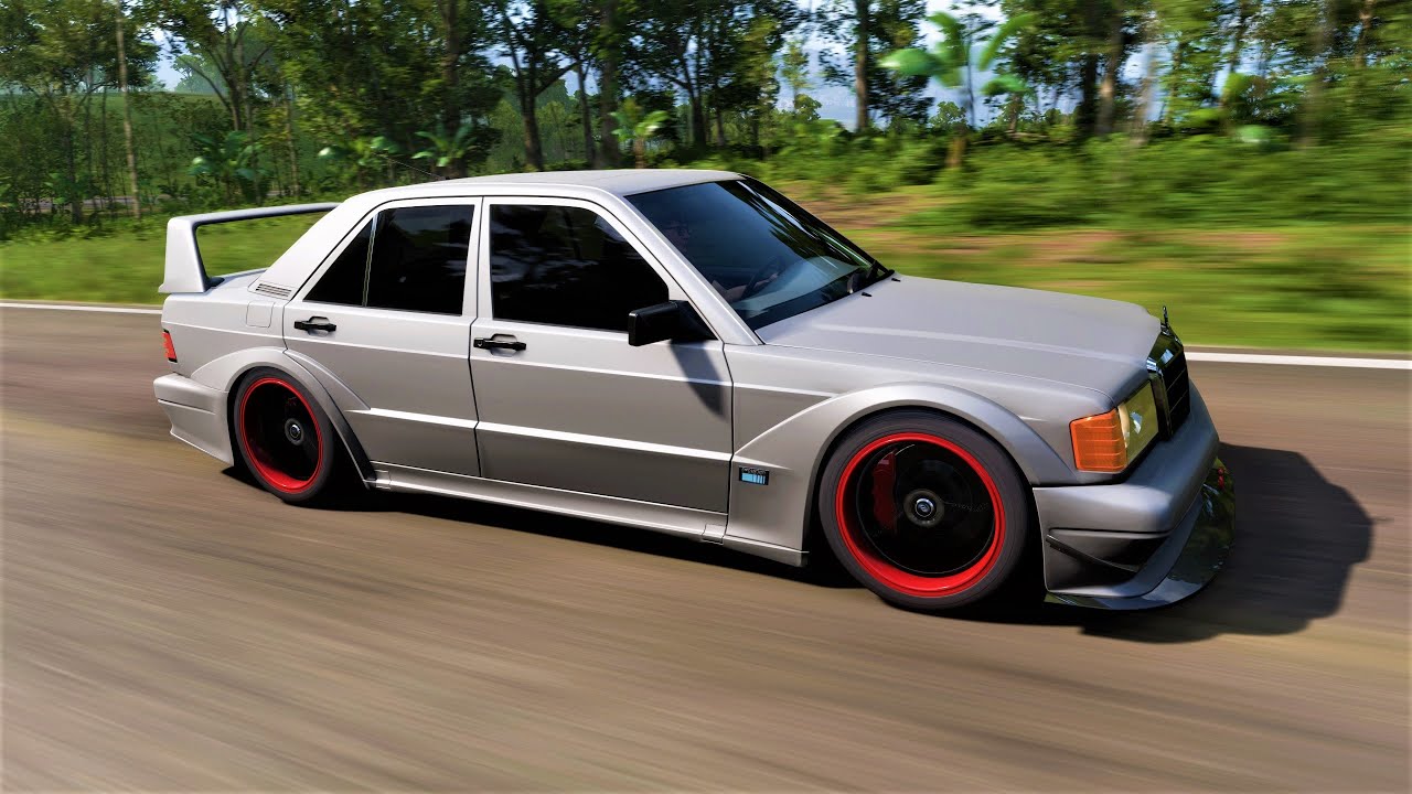 Forza Horizon 5 - 1990 Mercedes-Benz 190E 2.5 16 Evolution II - Customize and Drive