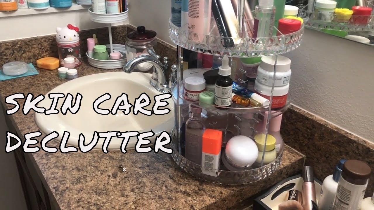 SKINCARE DECLUTTER 2021
