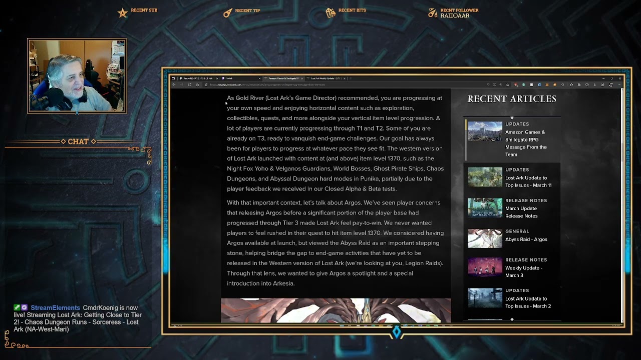 Amazon Games & Smilegate RPG Message From the Team (Lost Ark)
