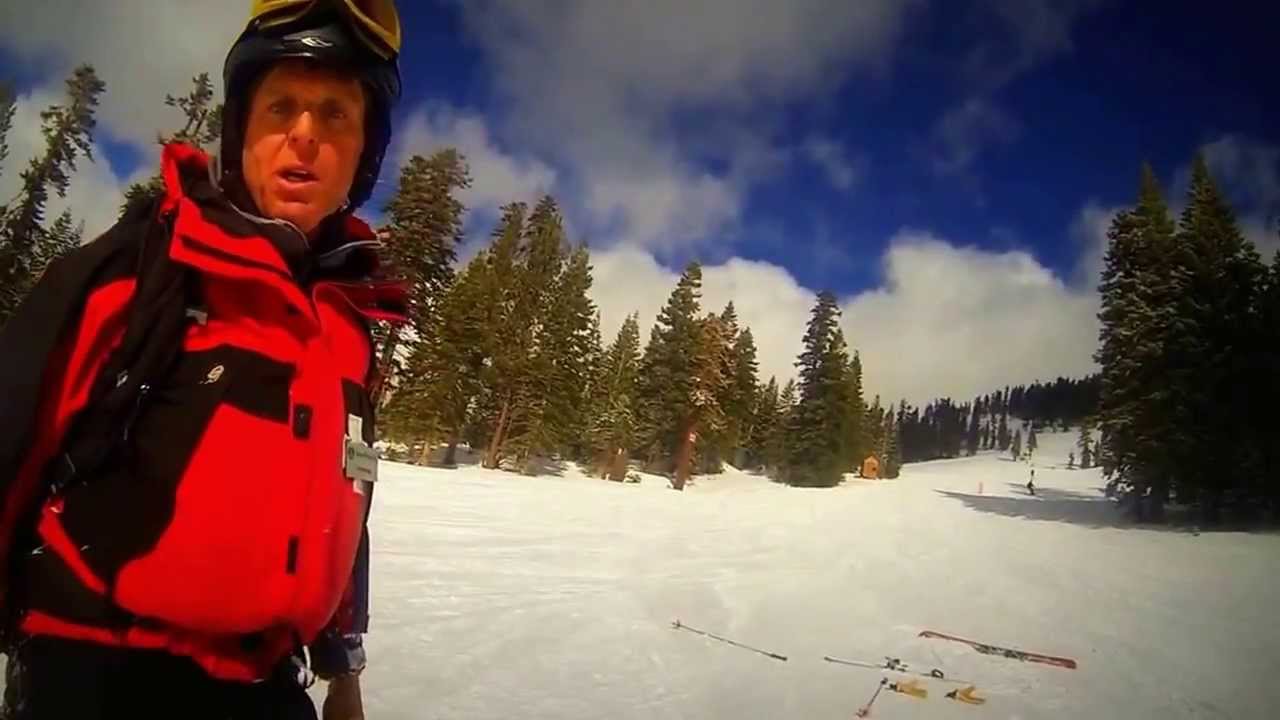 messing with Ski Patrol  FAIL
