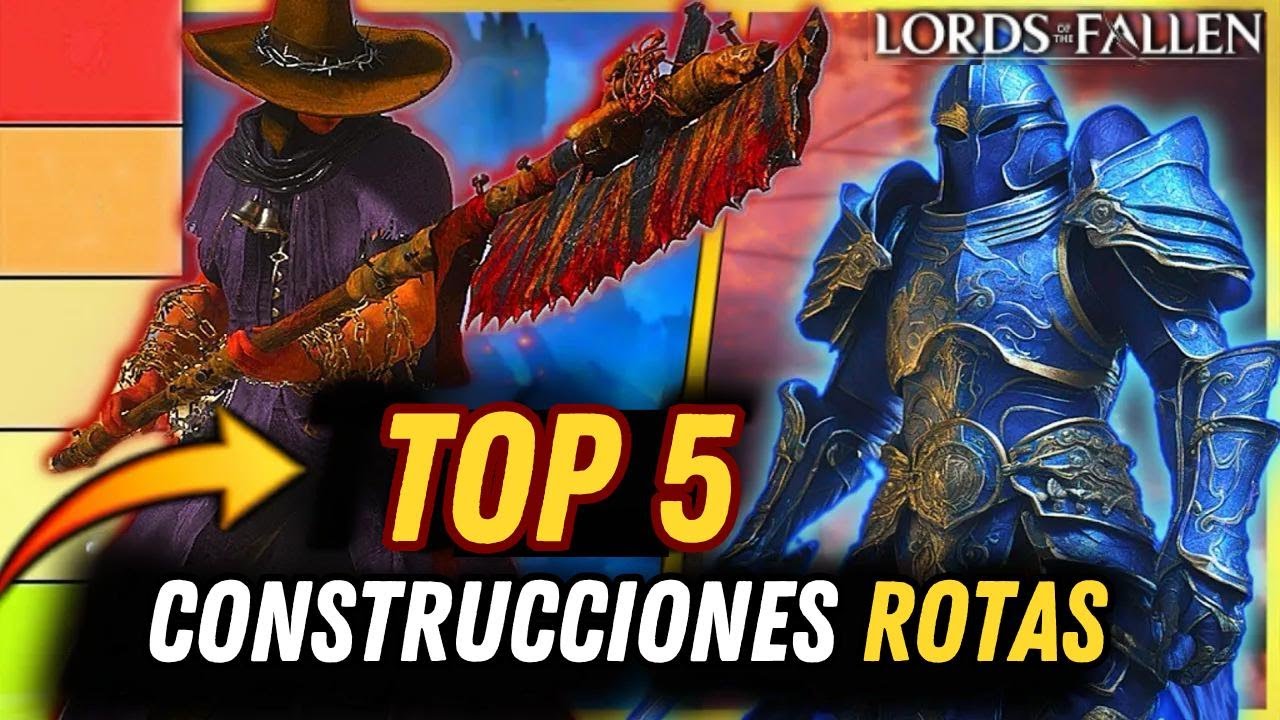 Lords of The Fallen - LAS 5 MEJORES CLASES ¡Hazte poderoso rápidamente!