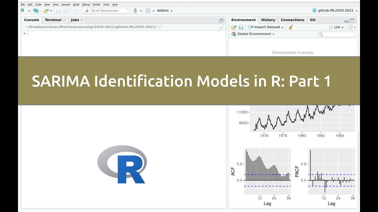 SARIMA Identification Models in R: Part 1