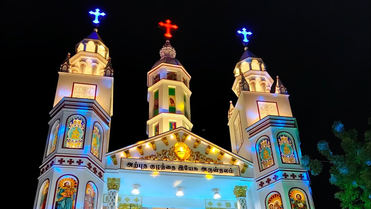 Infant Jesus Church Pallikaranai chennai / new church inauguration ceremony clips wonderful memories
