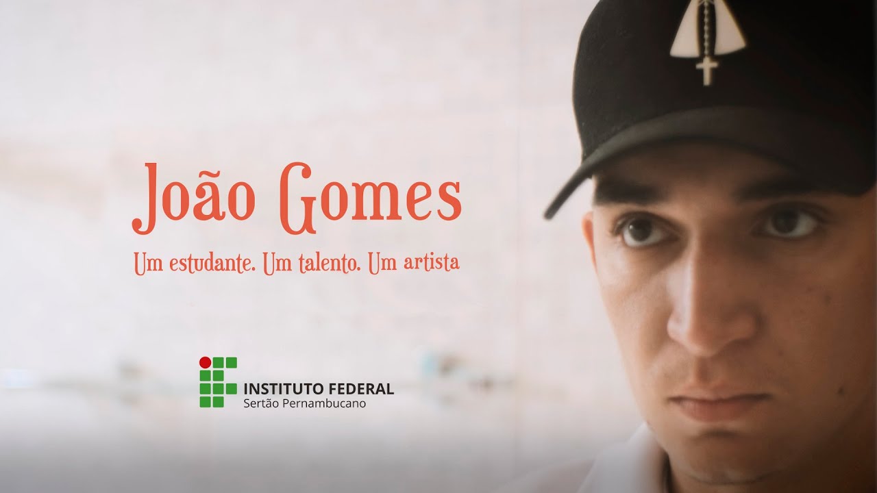 João Gomes. Um estudante. Um talento. Um artista.