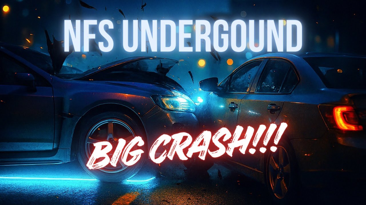 BIG CRASH!💥🚗 Compilation (NFS Underground Redux MOD) 