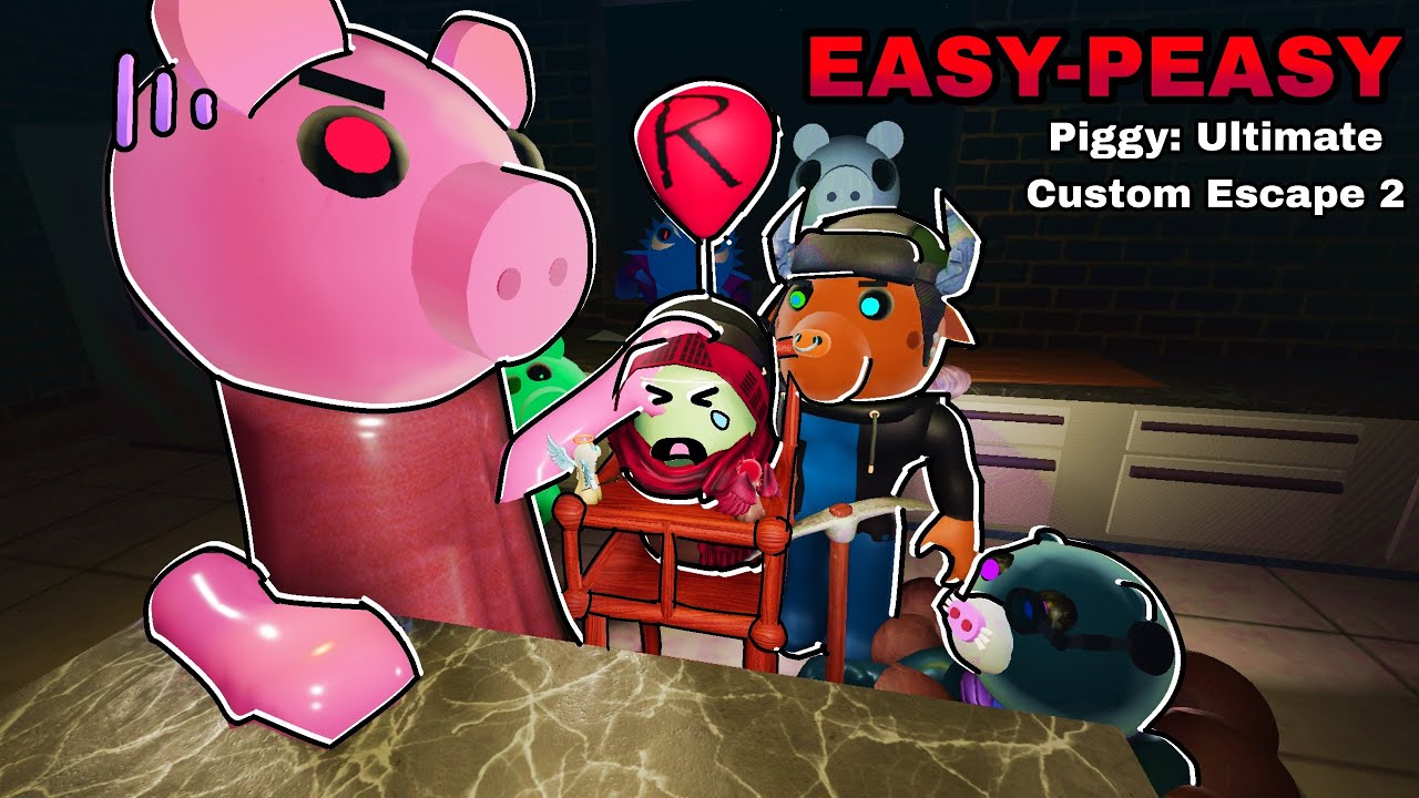 EASY PEASY IS IN-FACT EASY PEASY | Piggy: Ultimate custom escape 2