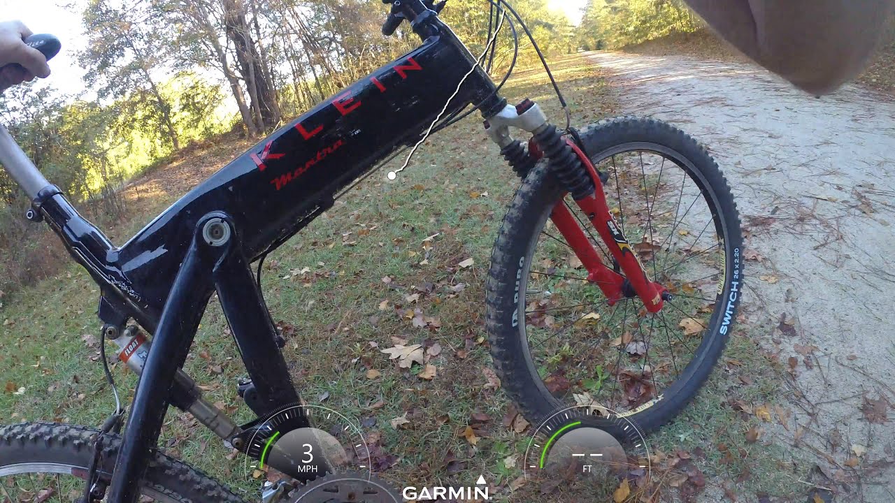 Riding the old 1999 Klein Mantra and 2000 Yeti AS3