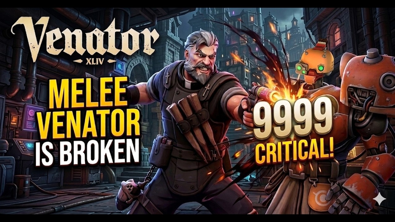 Melee Venator is Broken