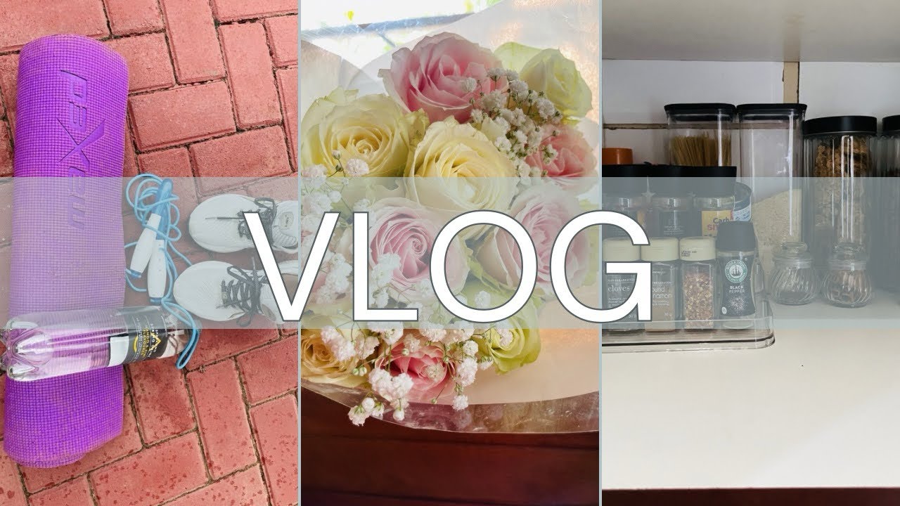 New Vlog:Home workout|Grocery top-up|Church| Cook with Me 