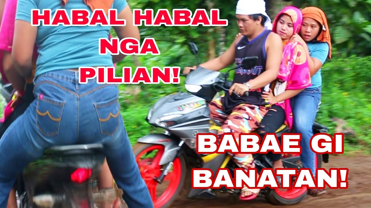 Habal habal nga pilian ug pasahero, Babae ang gisiguro🤣