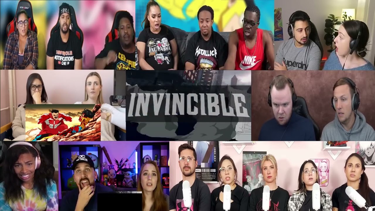 Invincible Episode 8 Reaction Mashup