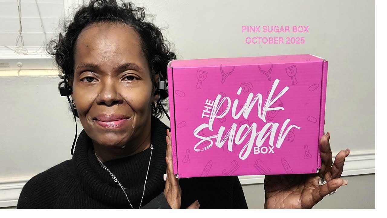 Распаковка Pink Sugar Box, октябрь 2025 | 