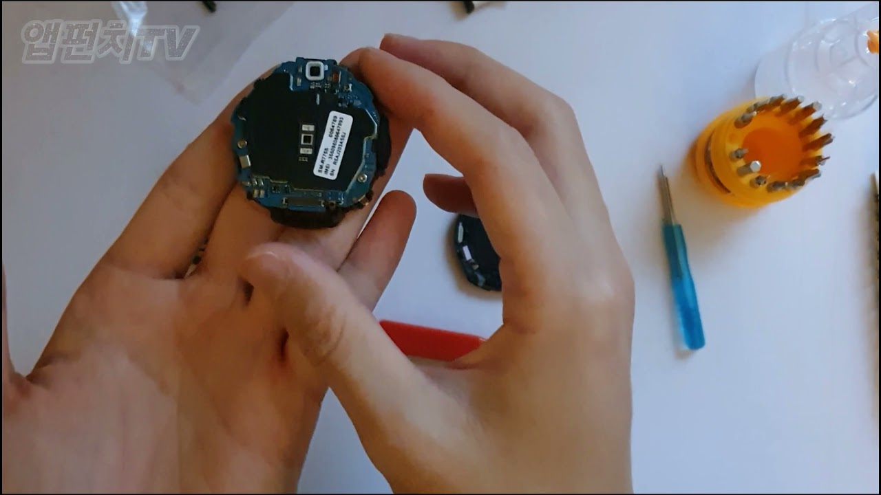[4K] 갤럭시 기어S3 해부 & 조립 & 배터리 교체 samsung galaxy gear s3 assemble