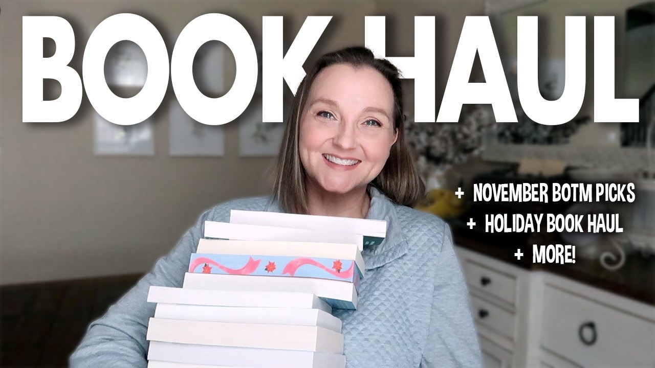 Ноябрьский книжный шопинг 📦 | 16 новых книг + распаковка BOTM! | Праздничный книжный шопинг вышел...