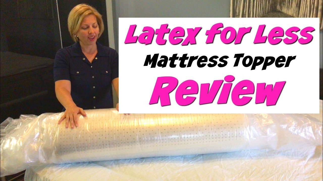 Latex for Less Review | Affordable Natural Mattress Topper Video