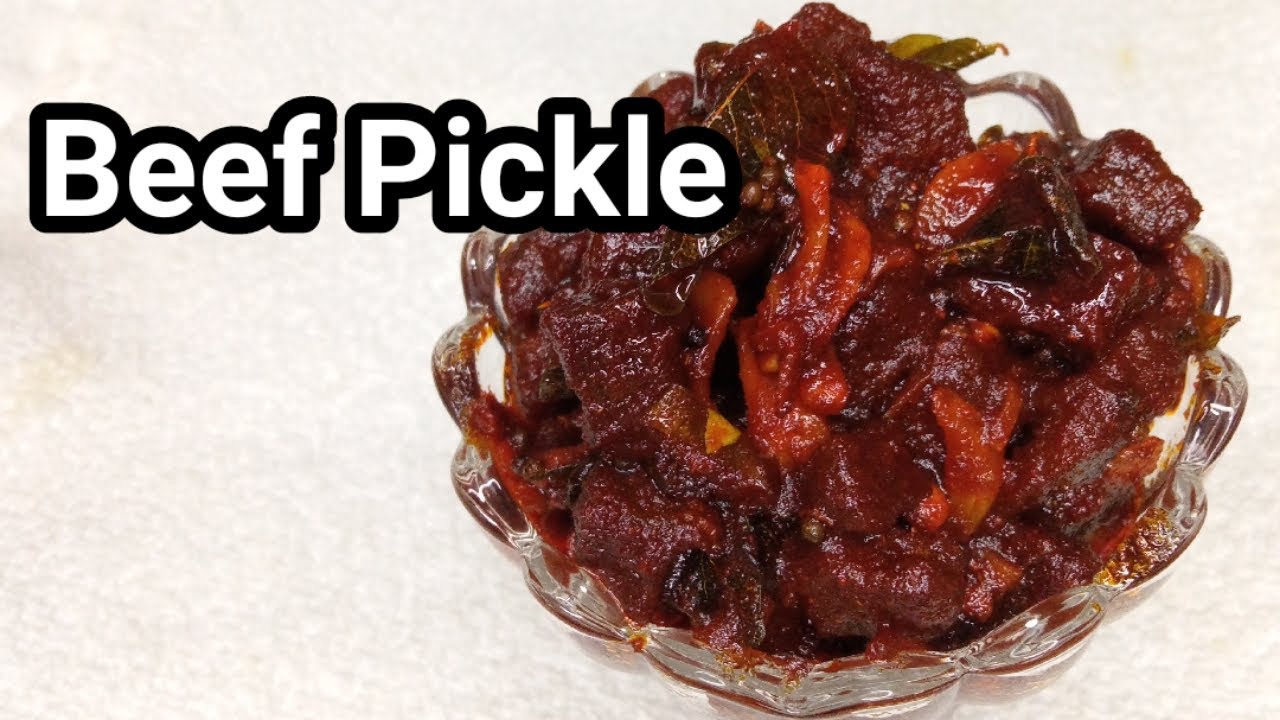 Kerala special beef pickle||recipe in tamil||easy cooking