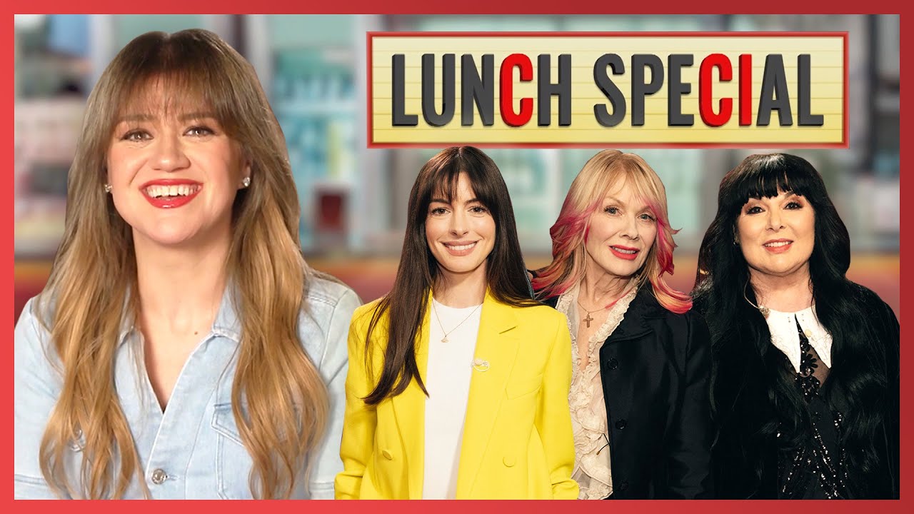 Anne Hathaway & Heart Never-Before-Seen Moments | Kelly Clarkson Lunch Special