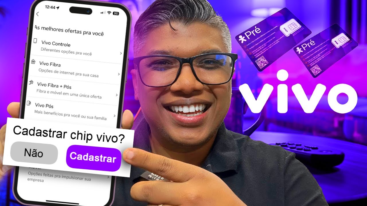 COMO ATIVAR e CADASTRAR o CHIP da VIVO no Celular! Atualizado