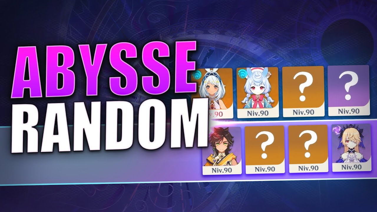 C'EST VRAIMENT DES TEAMS RANDOM ? - Genshin Impact FR