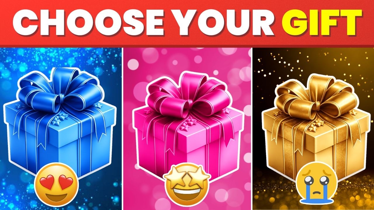 PICK YOUR GIFT! 🎁 Blue 💎 Pink🍧Gold💫 | 2026 Ultimate Choice Game 🙊
