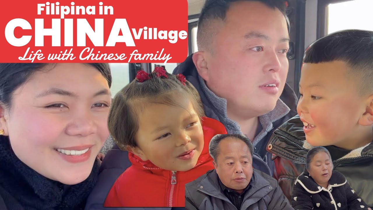 FILIPINA in CHINA Village: Life with Chinese Family during winter season 