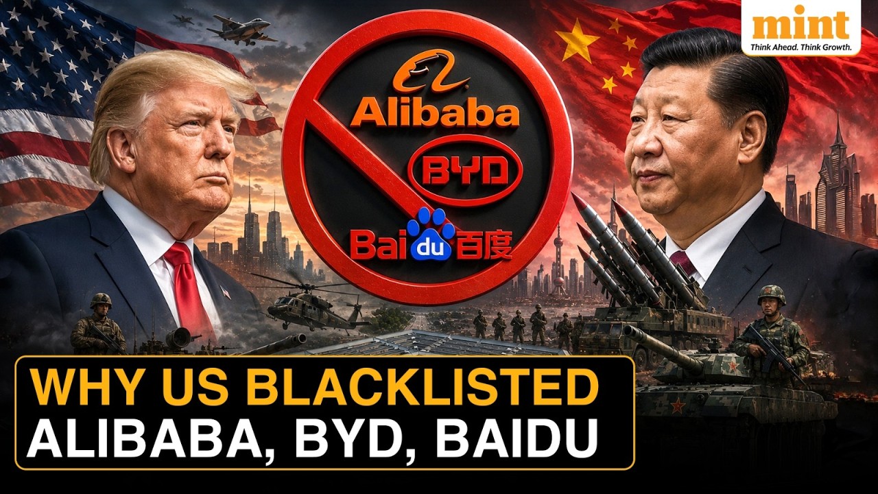 Pentagon Blacklists Alibaba, BYD and Baidu, Expands Chinese Military Companies List to 188 Firms