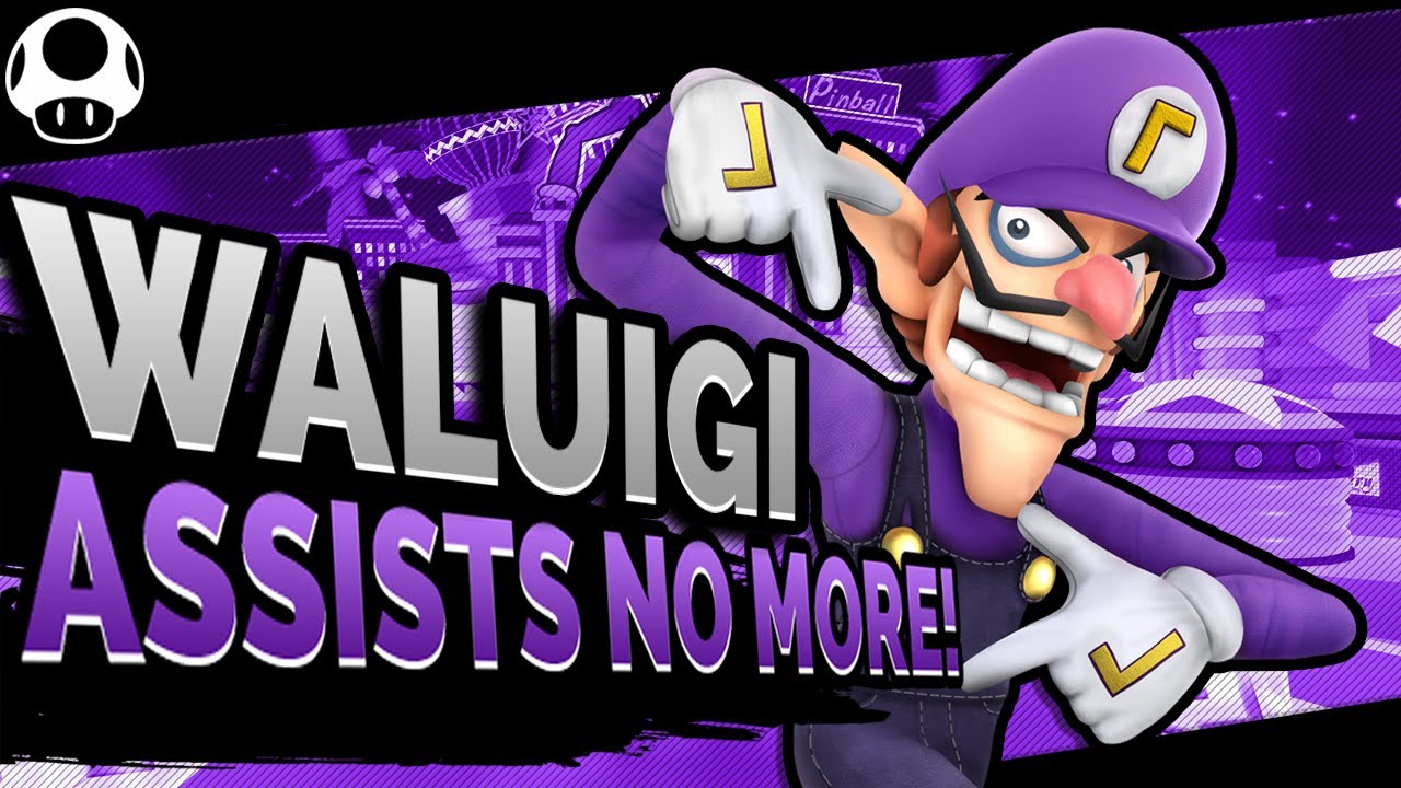 The Eternal Runner-Up - Waluigi FOR SMASH! (Character Concept #18)