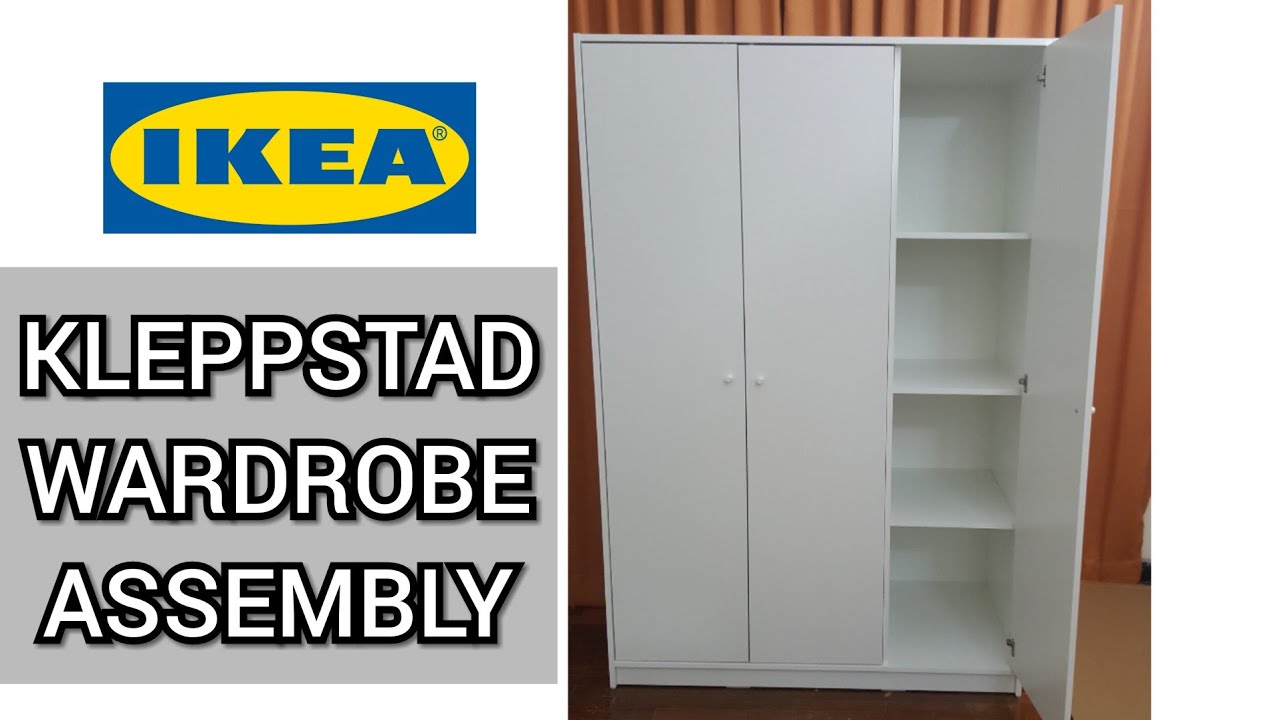 IKEA KLEPPSTAD Wardrobe Assembly