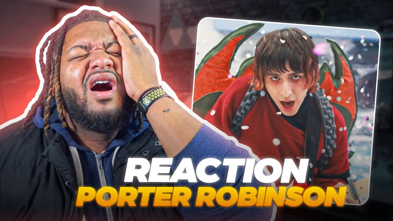 Рэпер РЕАКЦИЯ на песню «Cheerleader» Портера Робинсона