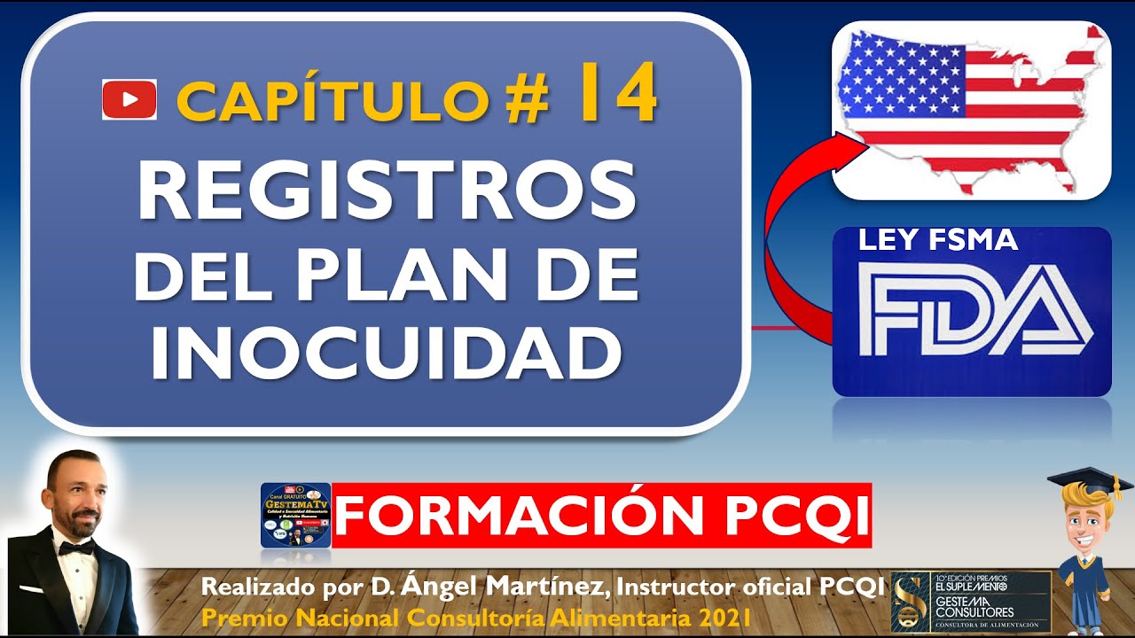 PCQI  🏆 ¿Qué REGISTROS necesitas en una VISITA de INSPECCIÓN FDA según LEY FSMA? 💪.
