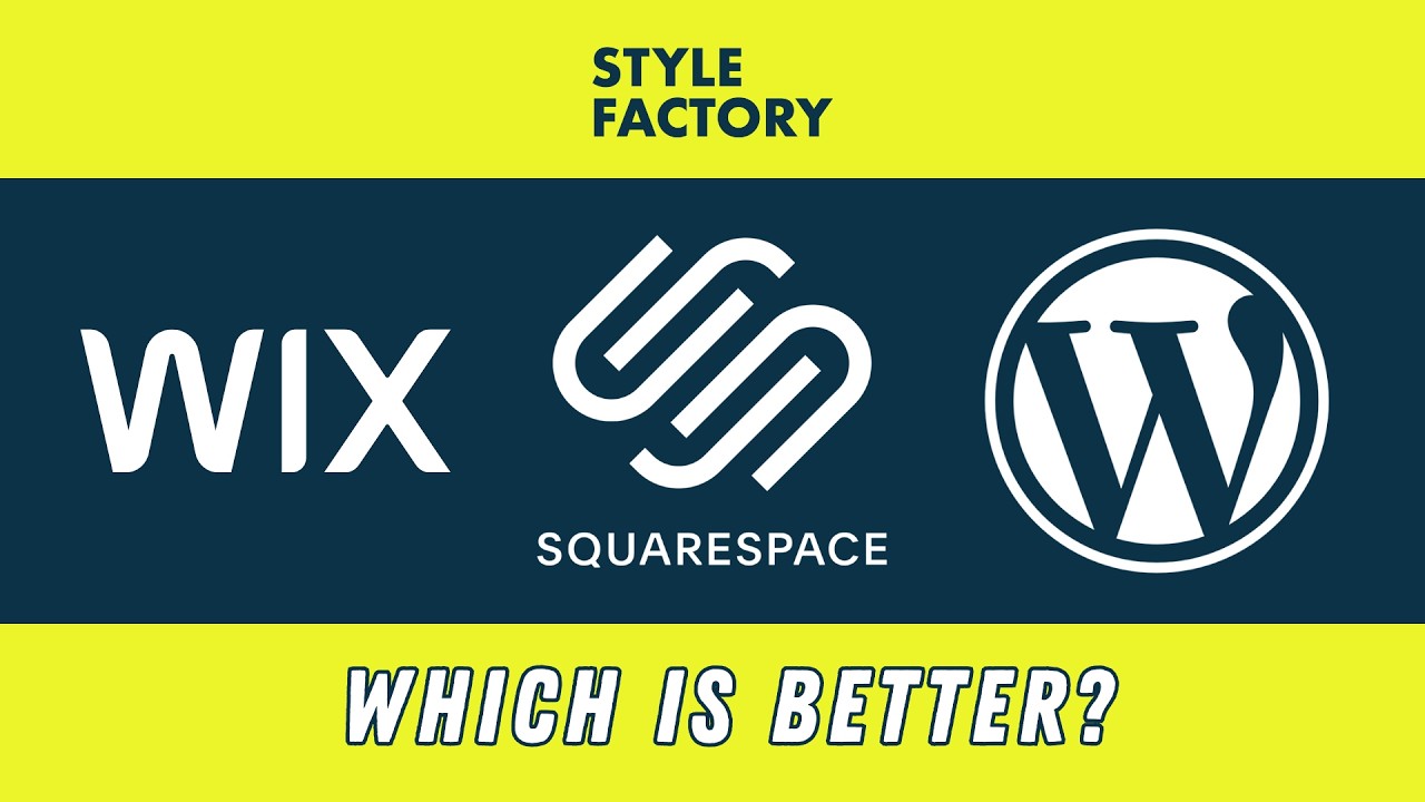 Wix vs Squarespace vs Wordpress (2024) — Which is Better?
