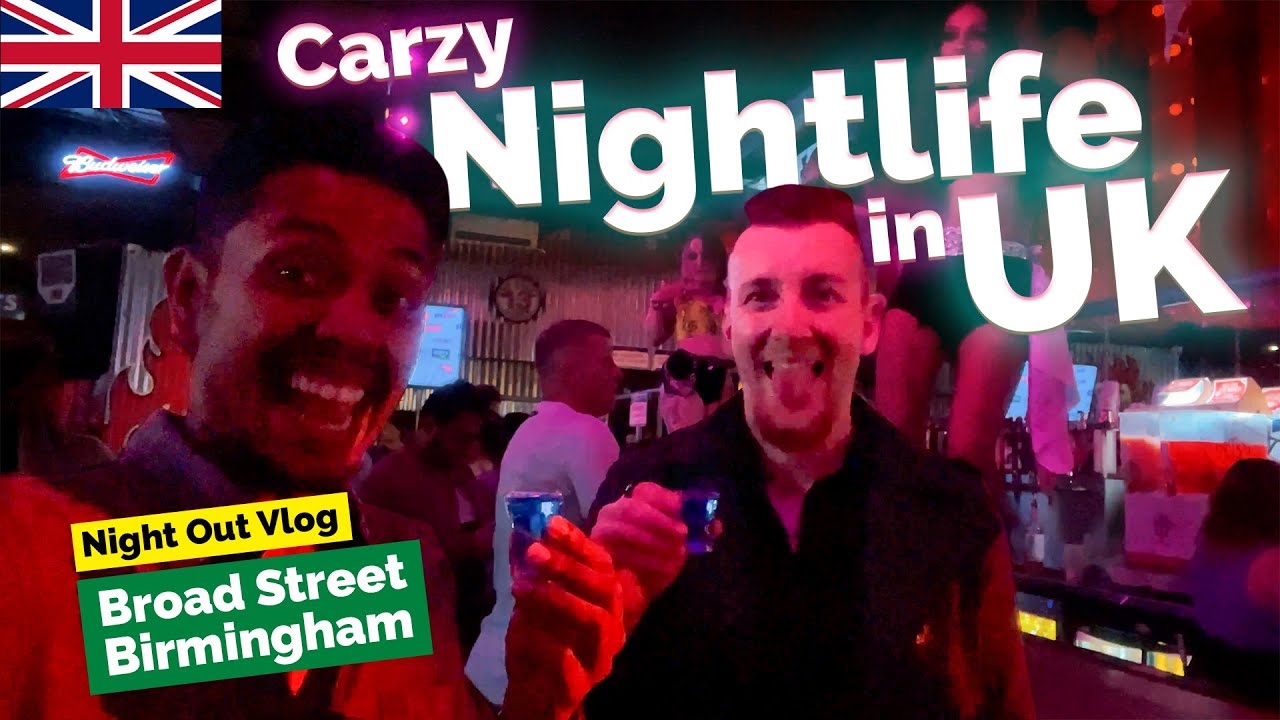 Nightlife in UK | Night Out Vlog | Broad Street Birmingham