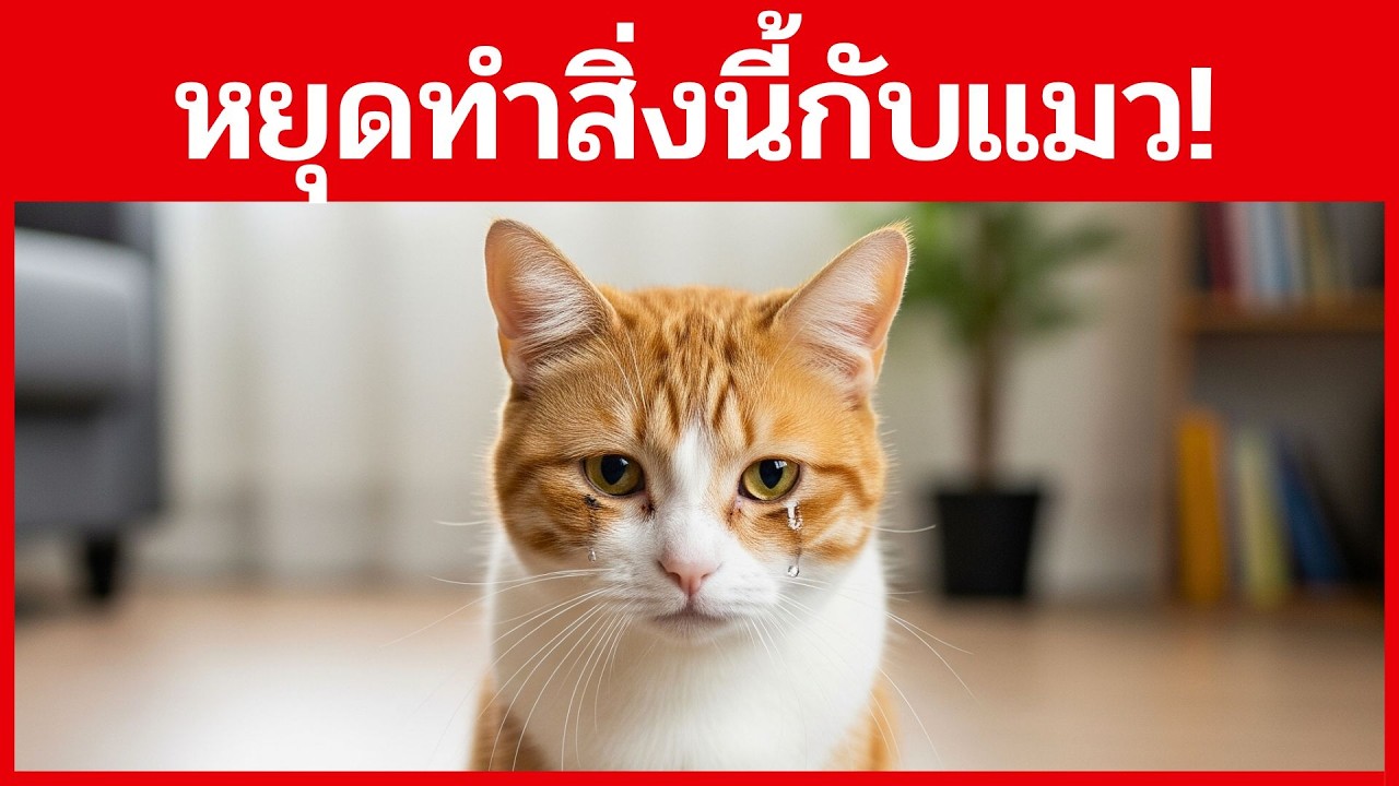 14 สิ่งที่ทำร้ายจิตใจแมวของคุณโดยที่คุณอาจไม่รู้ตัว!
