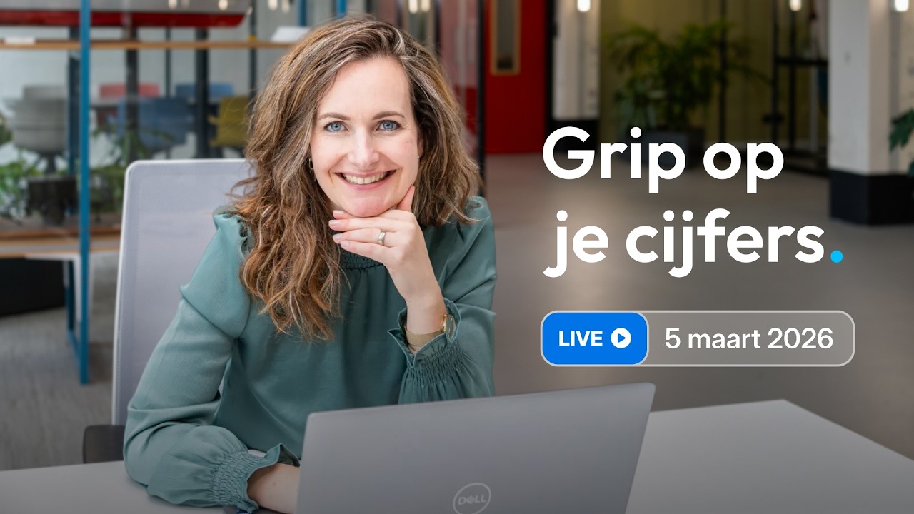 Rapporten leren lezen voor ondernemers (met Jolien Wientjes) - Moneybird Live
