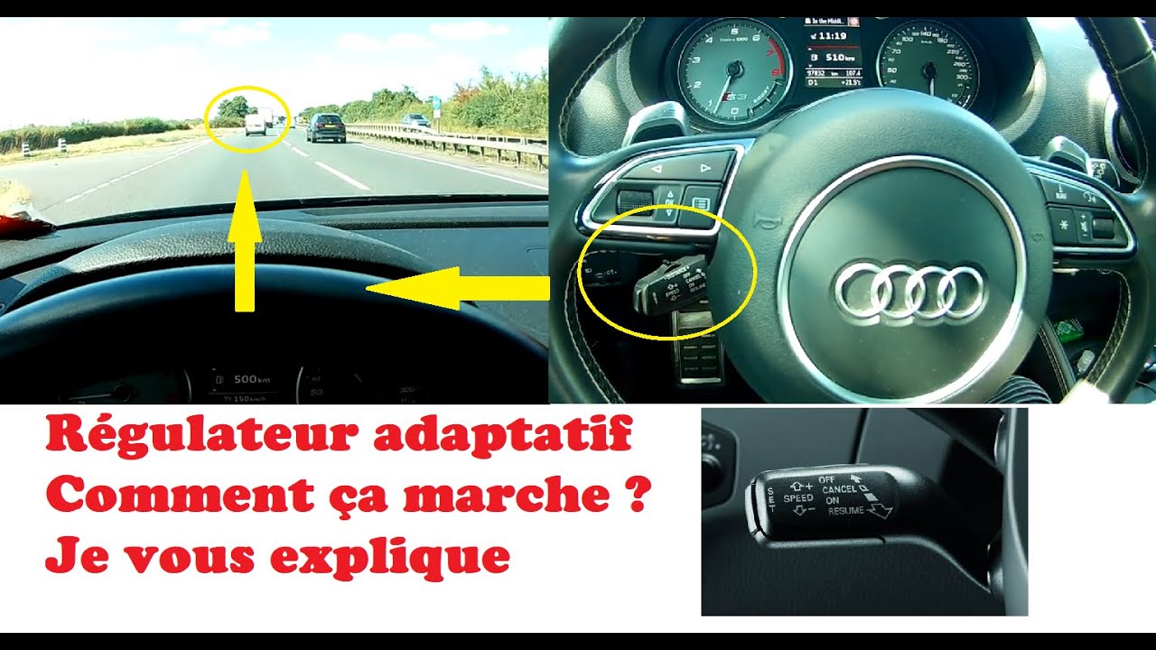 Адаптивный круиз-контроль AUDI Как это работает? я объясняю тебе