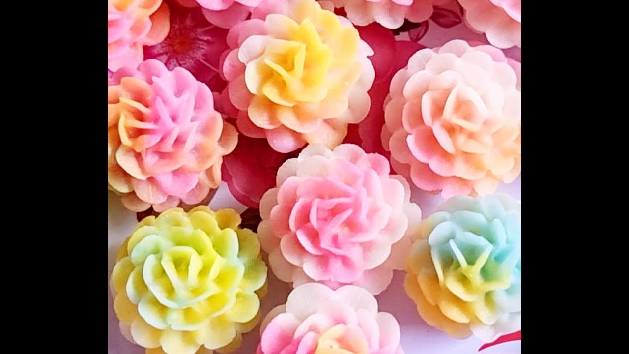 ผกากรองและบุปผชาติ จับจีบง่าย สวย ๆ แบบนี้ นะคะ#สร้างรายได้ #ขนมไทยสร้างอาชีพ #แป้งตราช้างสามเศียร