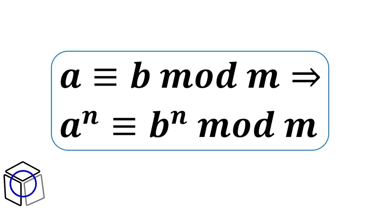Aula 05 Congruência Modular Propriedade Potência de Congruência Demonstração por Indução Matemática