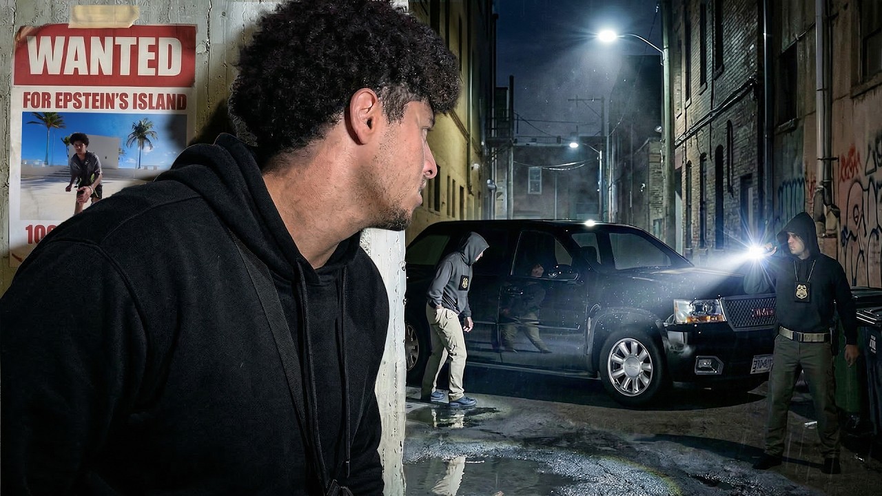 Меня преследуют после того, как я тайком проник на остров Эпштейна.