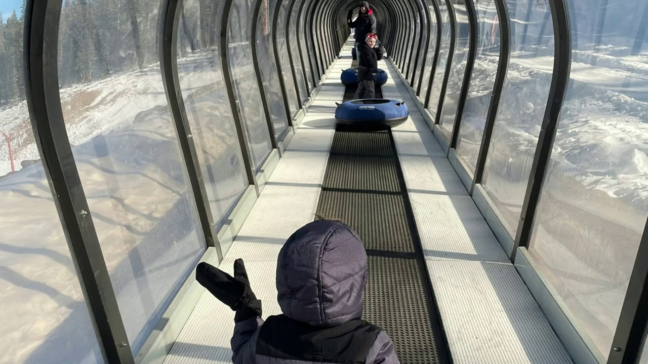 Goos Channel - Snow Tubing at Echo Mountain