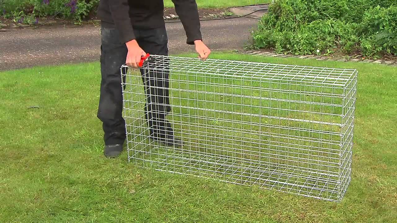 Giardino COMO Instruktionen Installation Gabionen - GER