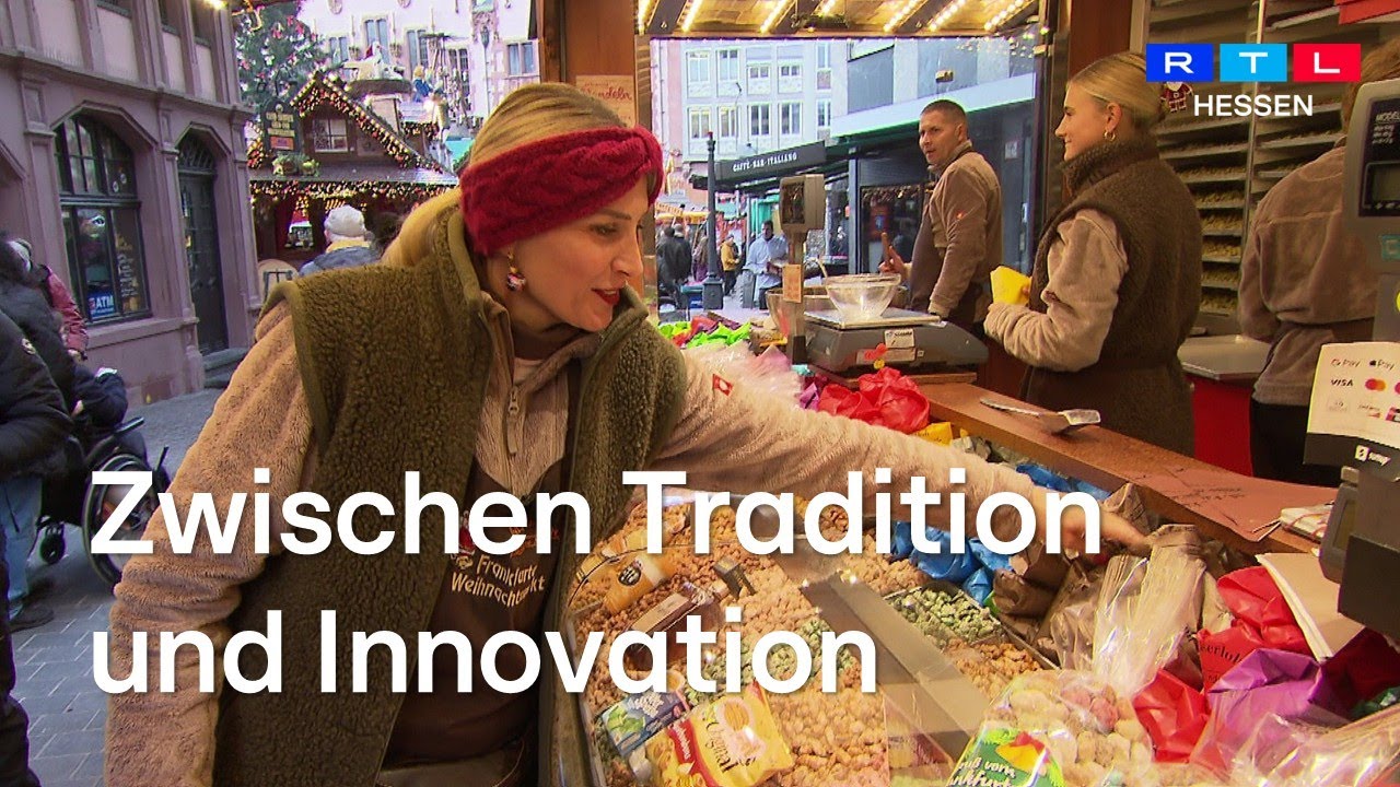 Mandeln mal anders: Wie die Eiserlohs den Frankfurter Weihnachtsmarkt rocken