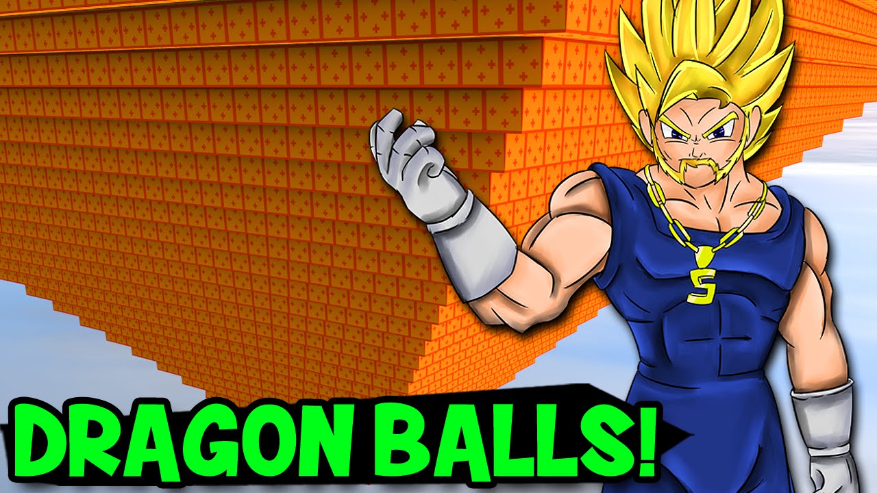 Minecraft: PIRÂMIDE INVERTIDA! DRAGON BALL LUCKY BLOCK!! (c/ Rezende, Pig E Italo)