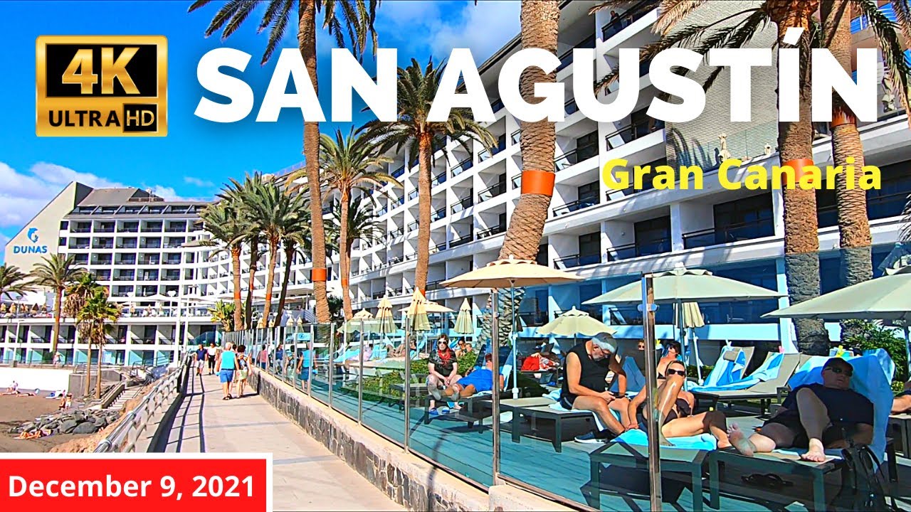 San Agustín Gran Canaria Market Day ❤️ Dunas Don Gregory Hotel to Shopping Centre