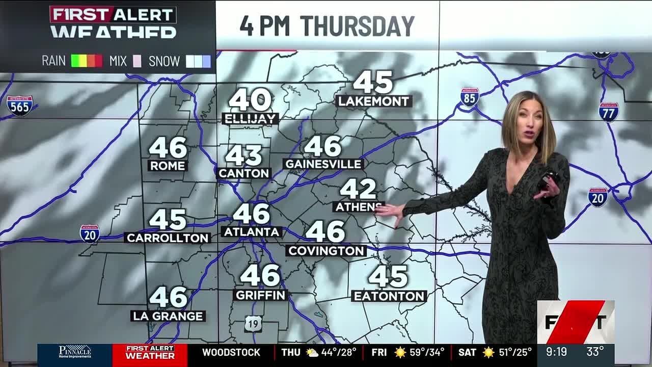 First Alert Forecast: Cold & breezy today, warmer weather on the way