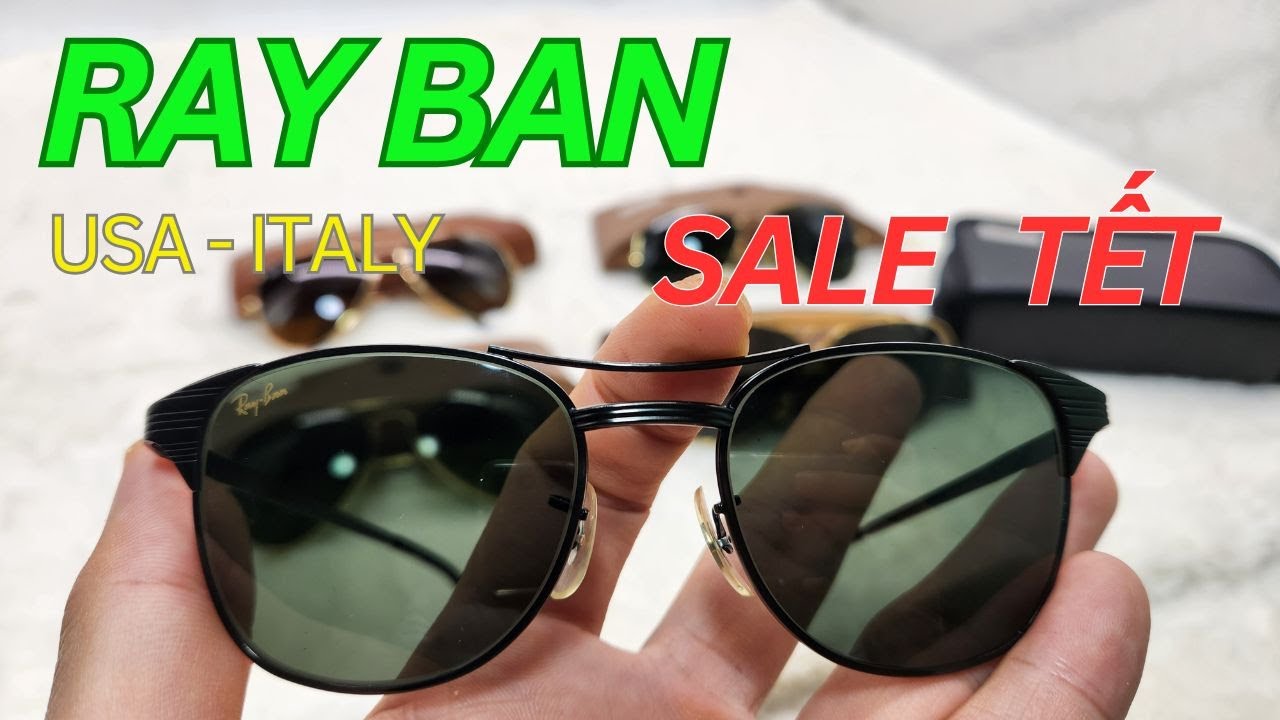 Kính Mắt Rayban Cổ Điển Siêu Hiếm Chính Hãng Usa Italy Giá Tốt #matkinhrayban #matkinhhieu #kinhmat