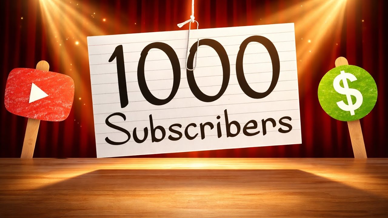 I Did This for My 1000 subscribers ❤️