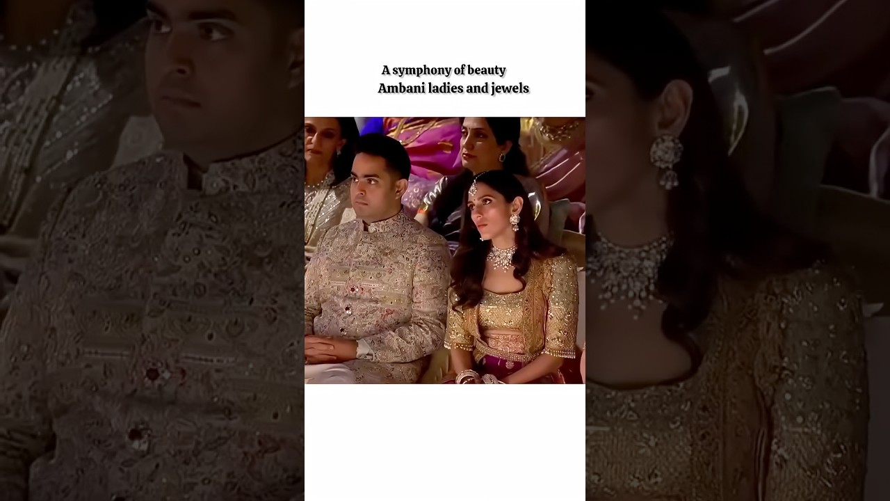 Akash & Shloka Ambani ❤️ The Cutest Couple in the Ambani Family 👑✨